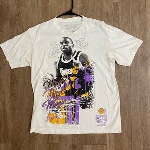 VINTAGE MAGIC JOHNSON MITCHELL AN NESS SHIRT L